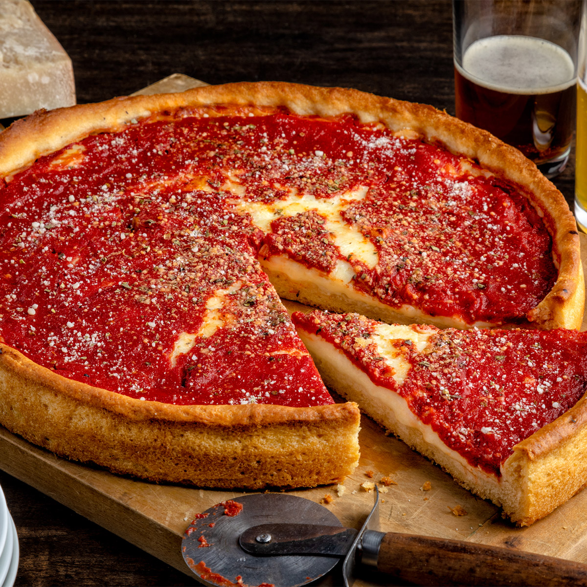 Deep Dish Pizza